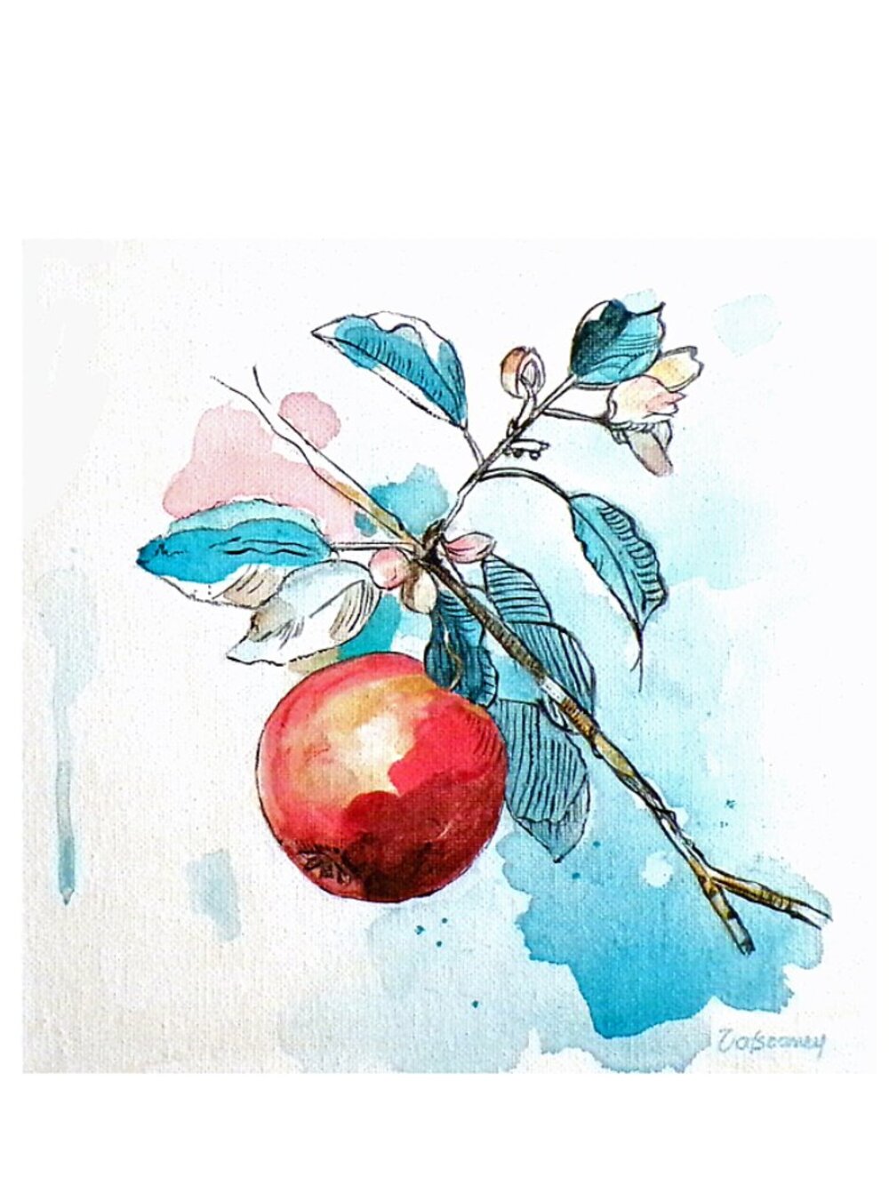 Original Apple Kitchen Wall Art